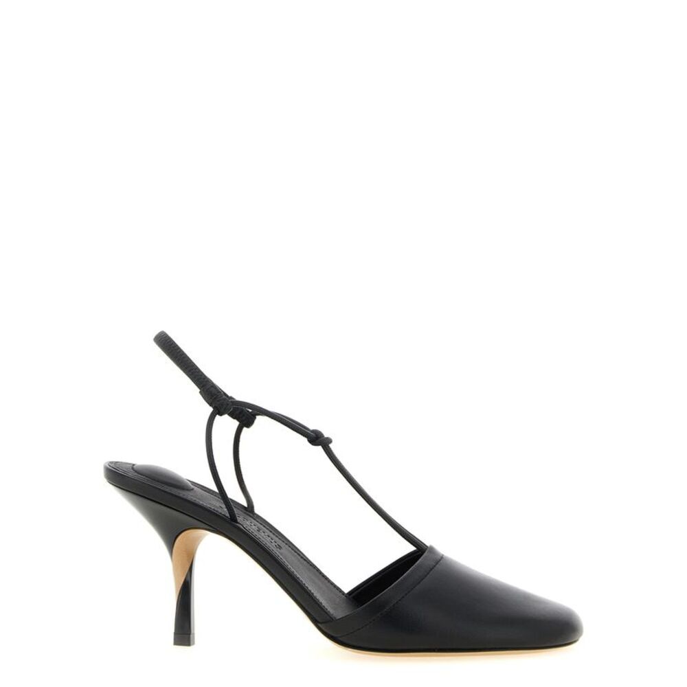 Jacquemus Black Lamb Leather High Heel Women's Pumps